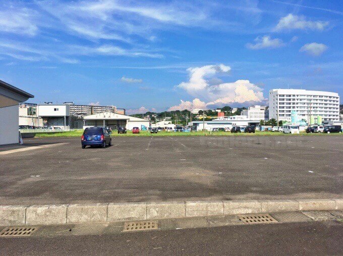 阿久根大島行き渡船の無料駐車場