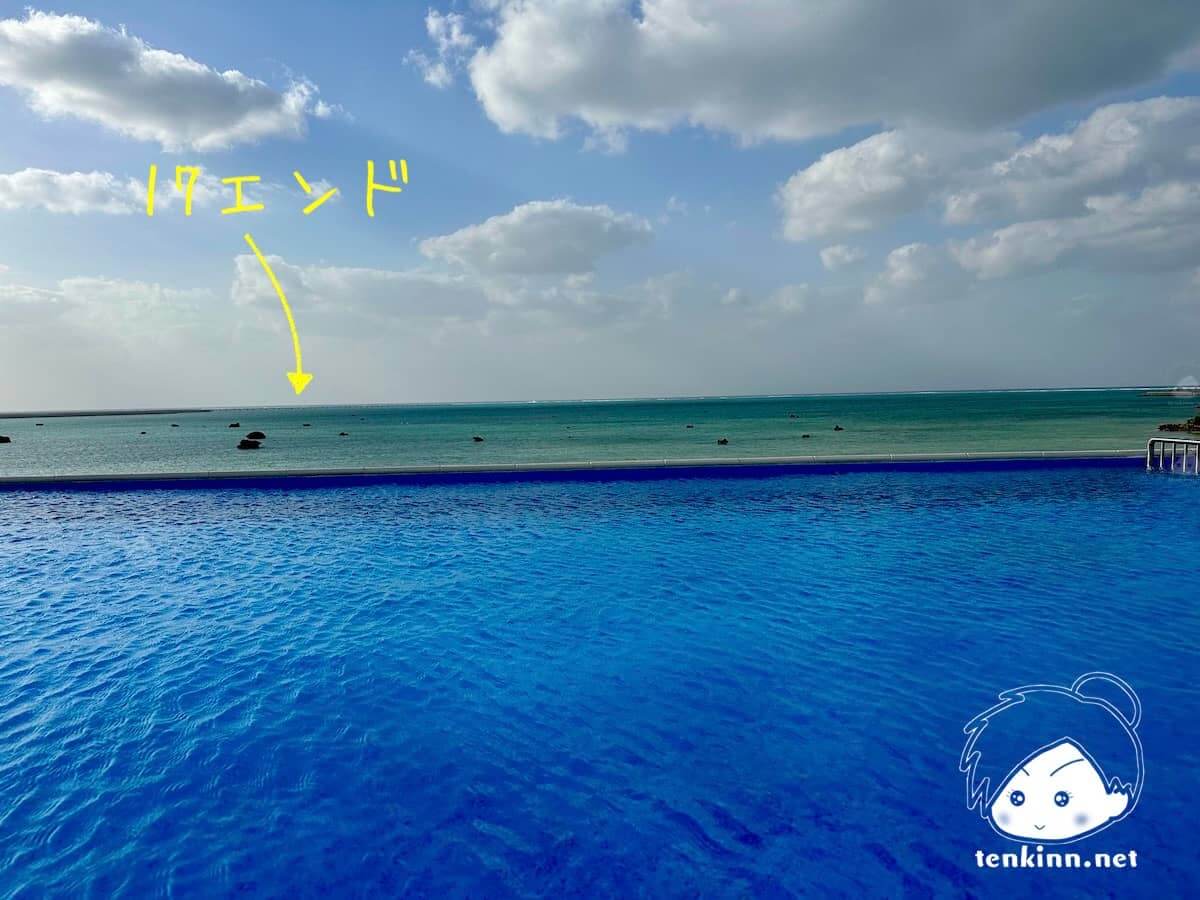 ウォーターマークホテル&リゾーツ沖縄 宮古島の屋上にあるインフィニティプールは絶景