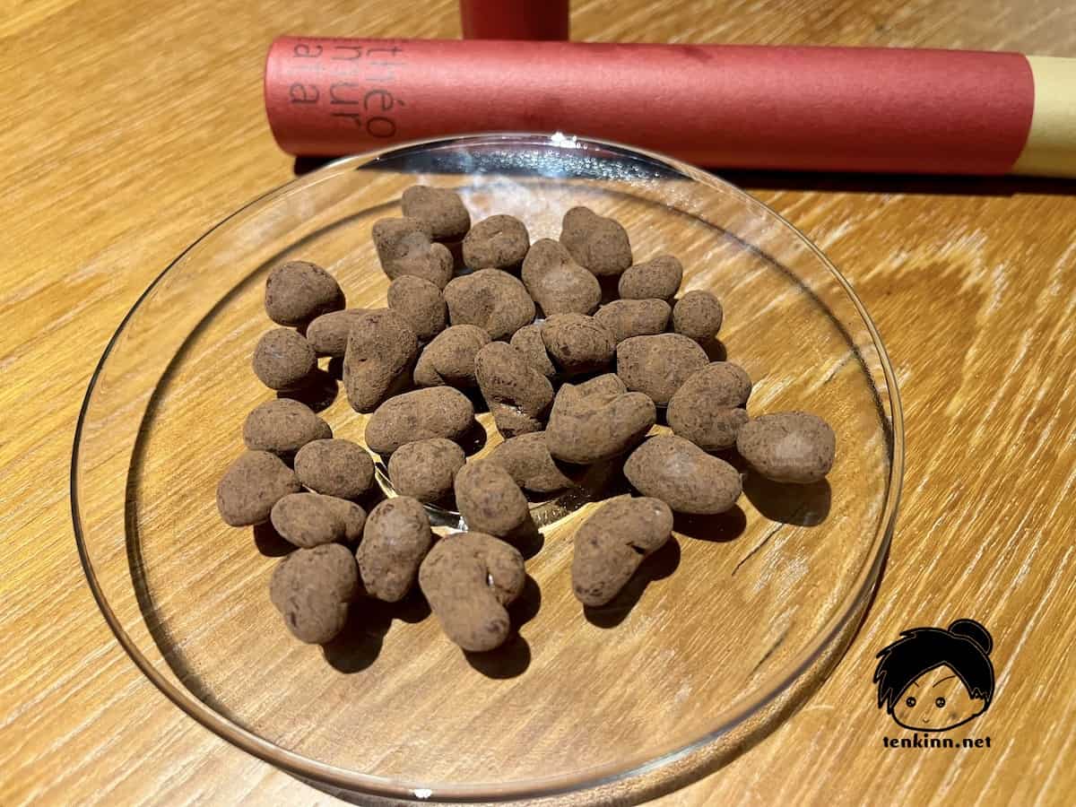 山荘無量塔（むらた）のおすすめのお土産ランキング、テオムラタのチョコレート、胡桃ショコラ、ビーンズ