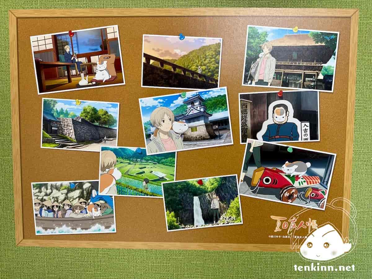 夏目友人帳コラボホテル「ニャンコ先生とお泊まり！」東急レイ熊本に泊まってきた。旅行記ブログ。人吉紹介ポスター