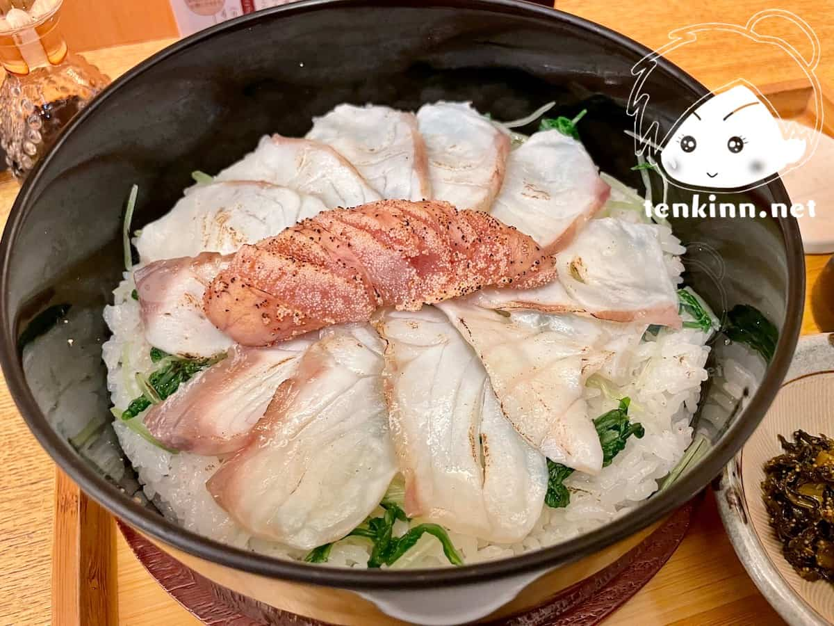 博多駅でご飯ランキング。めんたい料理博多椒房庵を食べてみた。めん鯛まぶし完全炙り